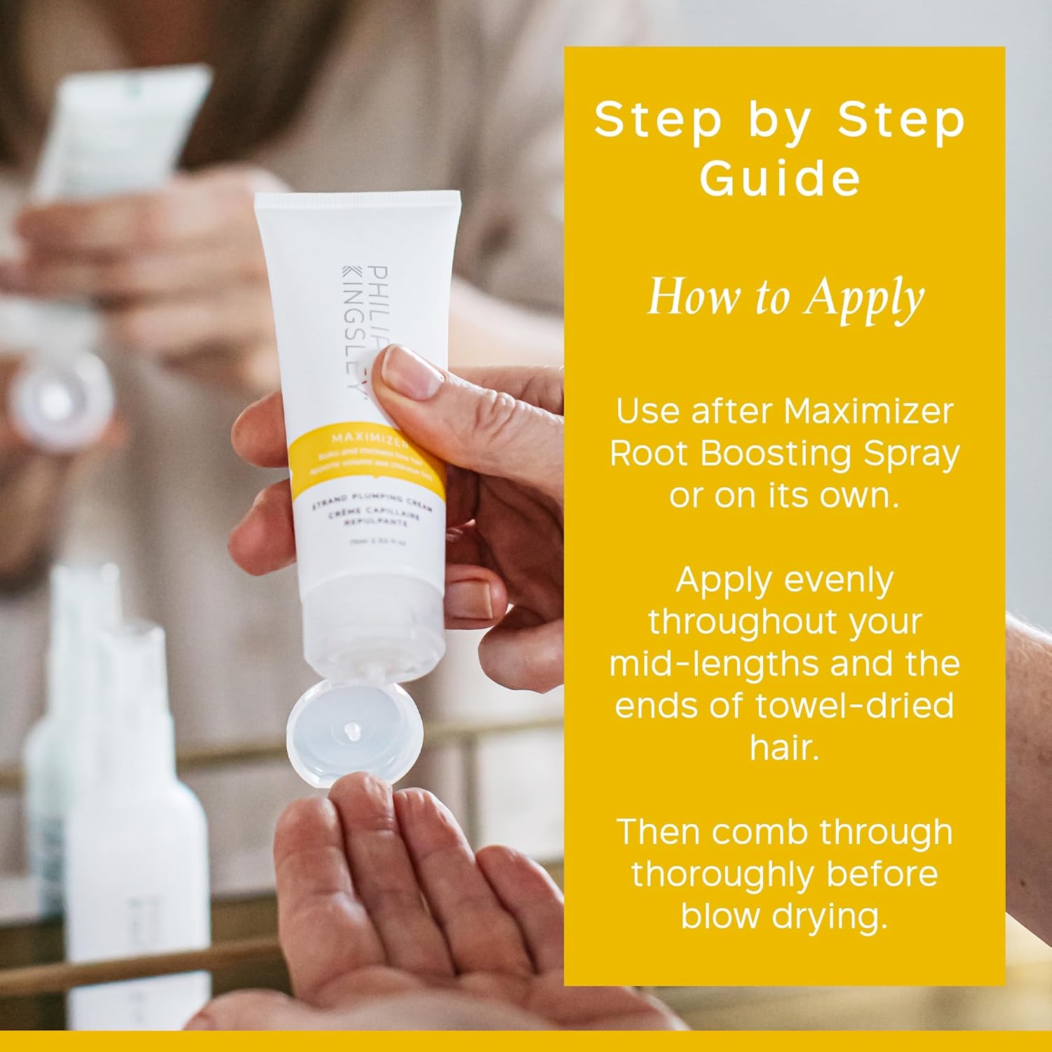 Philip Kingsley | Maximizer Strand Plumping Cream | Volume for Hair Smoothing | Volumizing for Fine Flat | Thin, Limp, Flyaway Hair Volumizer, Adds Body and Shine | 75ml : Amazon.co.uk: Beauty