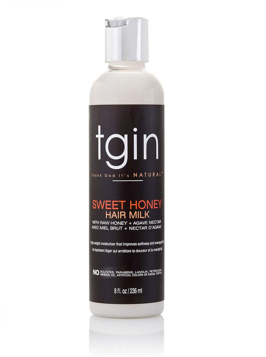 Tgin Sweet Honey Hair Milk 8 Oz