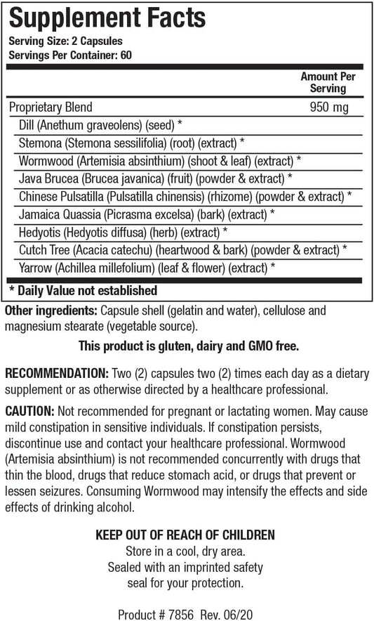 Biotics Research Dysbiocide Supports Normal Gut Health, Healing Of Damaged Intestinal Tissue 120 Capsules