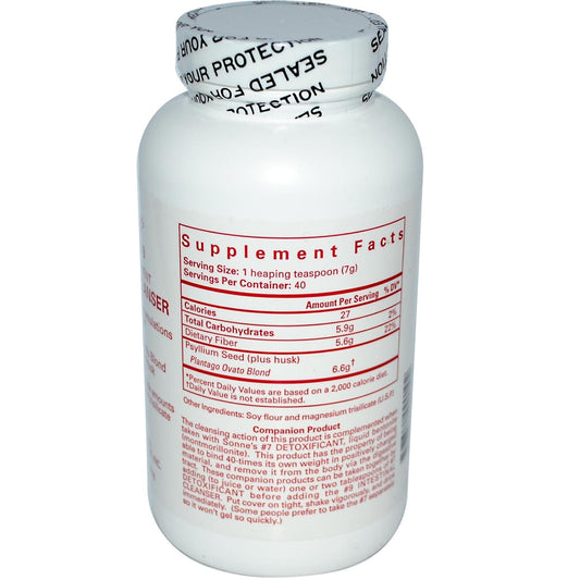 Sonnes Intestinal Cleanser #9 Natural Bulking Agent 10 oz : Facial Cleansing Products : Health & Household
