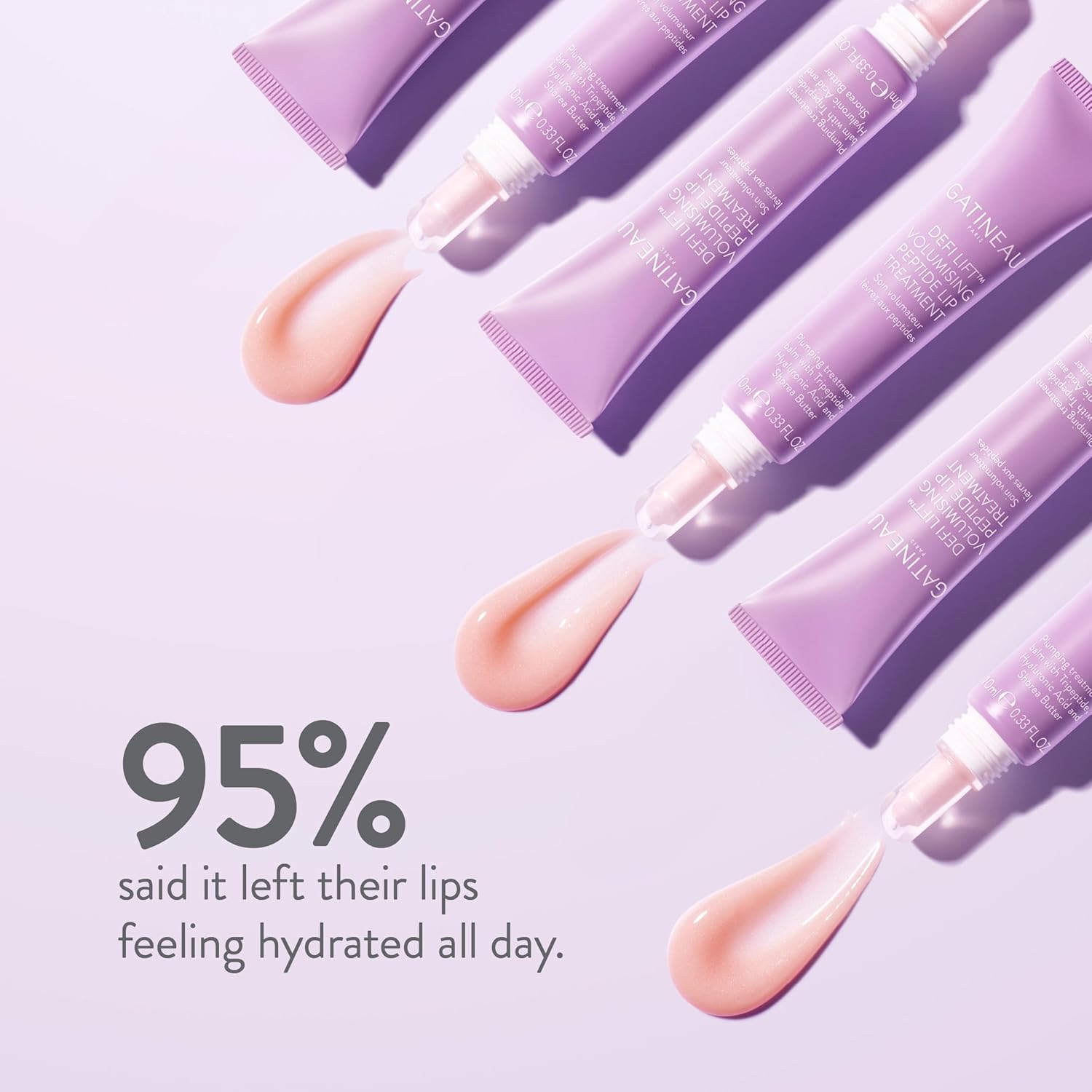 Gatineau - Defi Lift Volumising Peptide Lip Treatment Balm, Plump, Smooth & Condition, Lightly Tinted (10ml) : Amazon.co.uk: Beauty