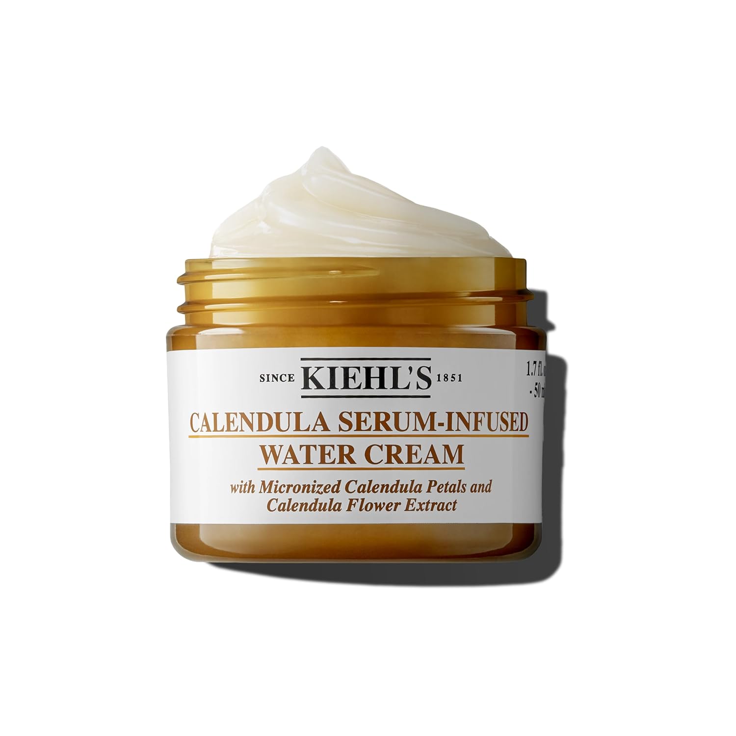 Kiehl'S Calendula Serum Infused Water Cream, Soothing Gel Moisturizer For All Skin Types, Visibly Evens Skin Tone & Boosts Radiance In 1 Week, 24Hr Hydration, Reduces Redness For Fresh & Radiant Skin