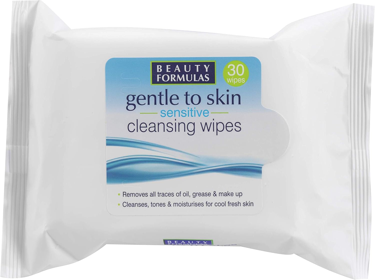 Beauty Formulas Gentle To Skin Sensitive Cleansing Wipes 30'S