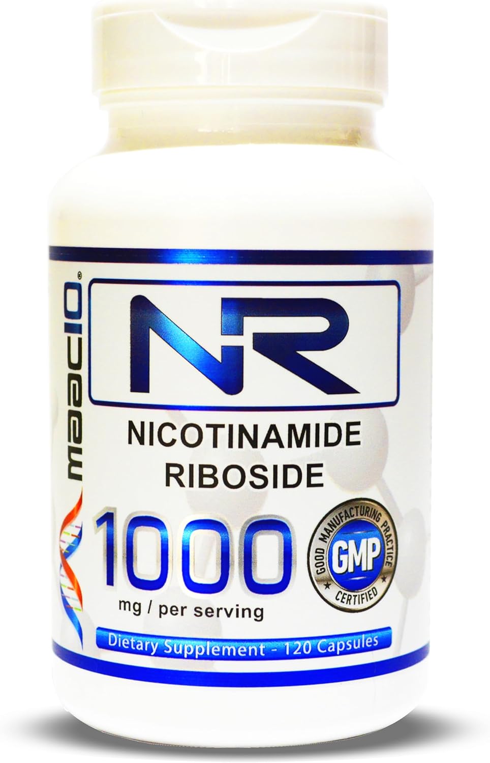 Maac10 Nr Nicotinamide Riboside 1000Mg Serving | Third Party Lab Tested Nad+ Supplement | Nmn Supplement Alternative