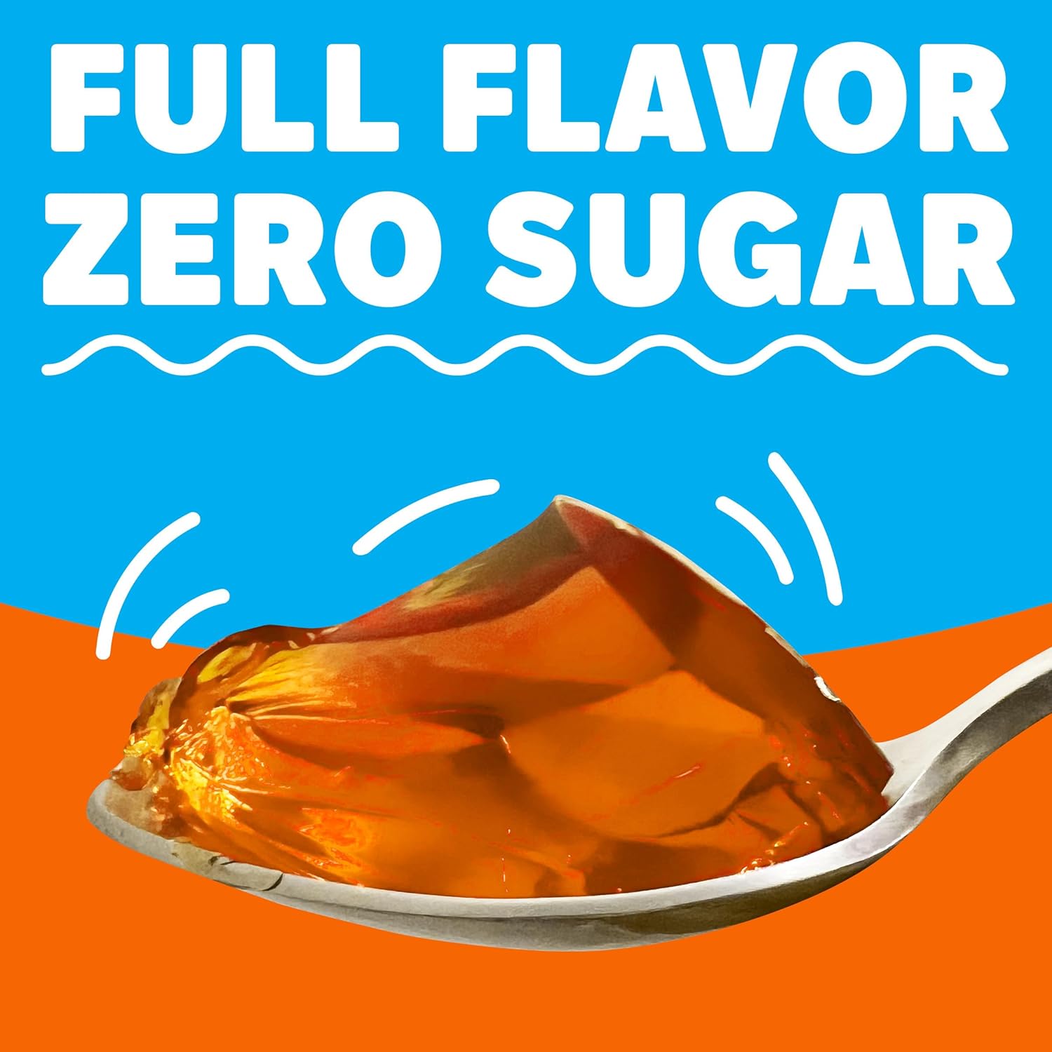 Jell-O Orange Sugar Free Gelatin Dessert Mix (0.6 oz Box) : Everything Else