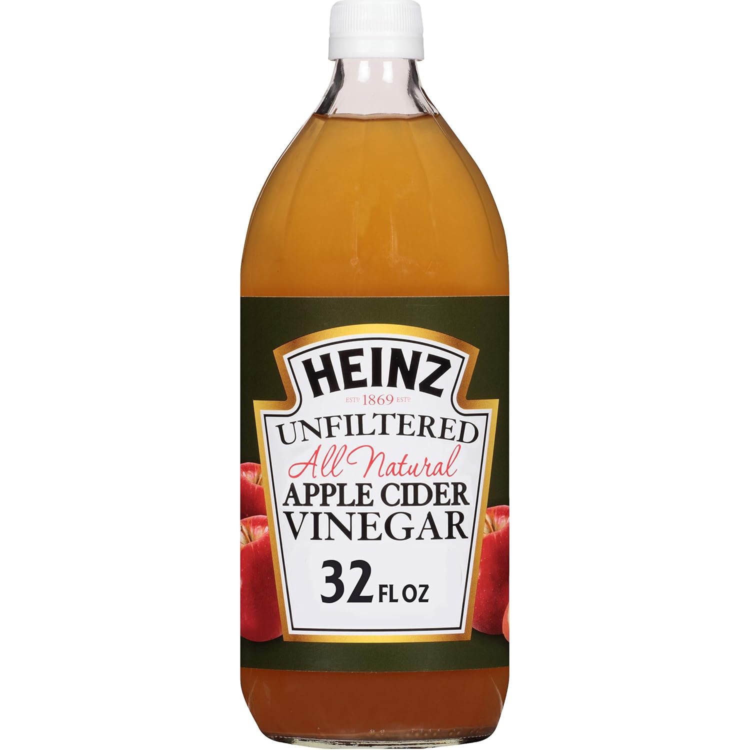 Heinz Apple Cider Vinegar Unfiltered (32 Fl Oz Bottle)