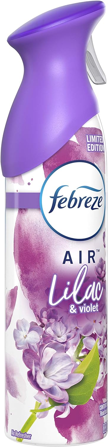 Febreze Odor-Eliminating Air Freshener, Lilac & Violet, 8.8 fl oz : Health & Household