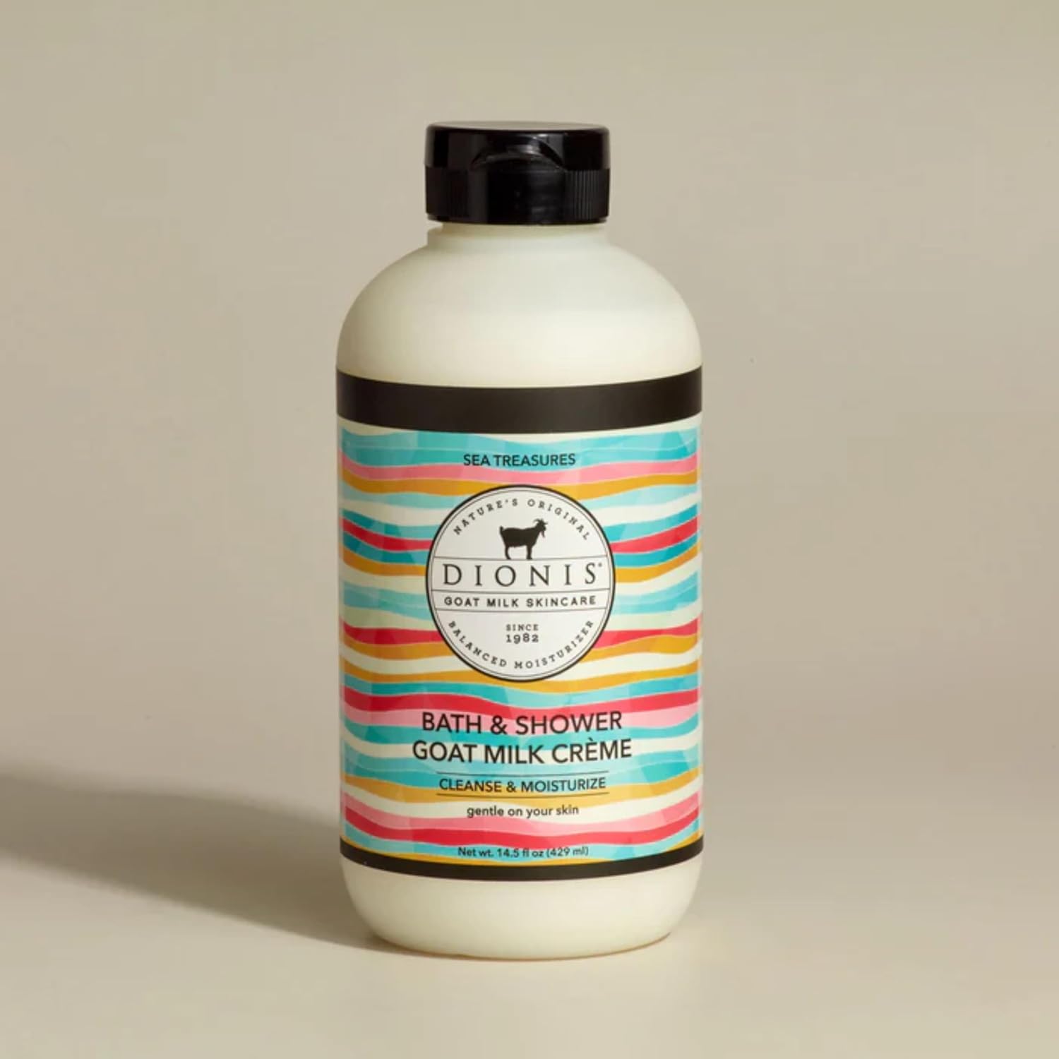 Dionis Goat Milk Skincare Unscented Bath Soap & Liquid Shower Crème, Skin Moisturizer & Hydrating Body Wash Made In The Usa, Cruelty Free Shower Gel For Sensitive Skin, 14.5 Oz Bottle : Beauty & Personal Care