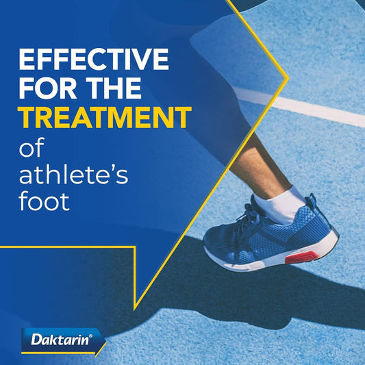 Daktarin Aktiv Cream (1X 30G), Help Treat Your Athelete'S Foot With Fungus Foot Treatment, Suitable For Cracked And Itchy Skin