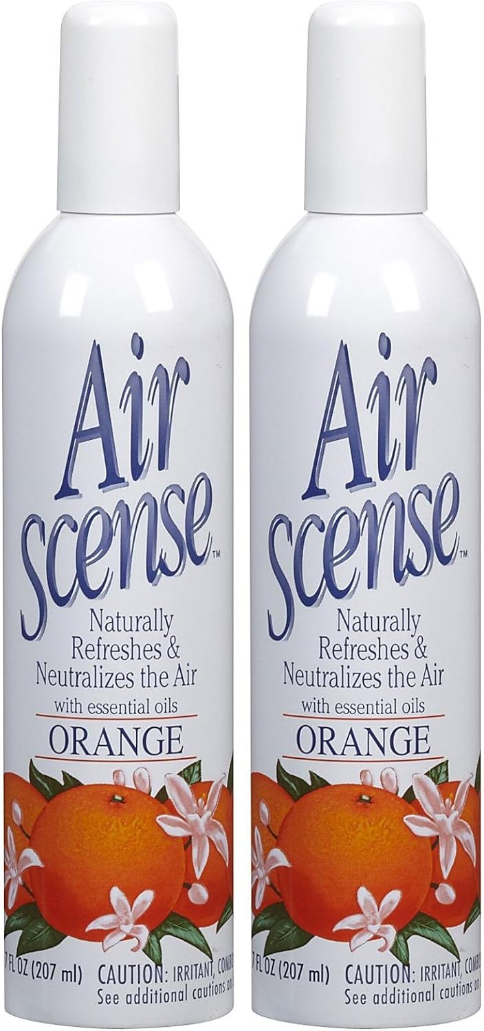 Air Scense Air Freshener - Orange - 7 oz - 2 pk