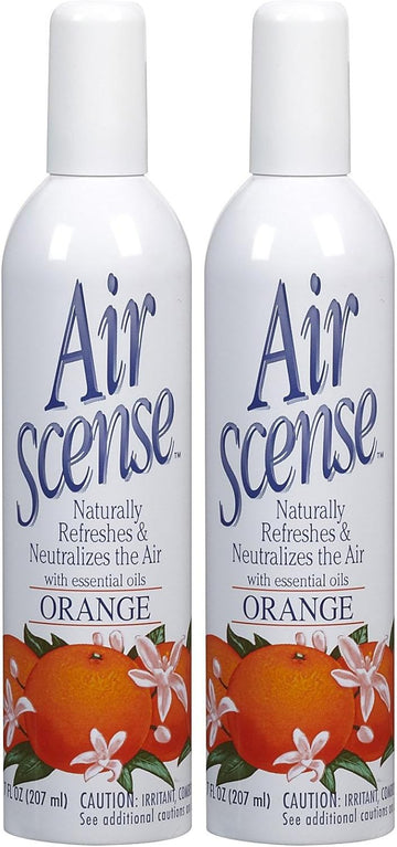 Air Scense Air Freshener - Orange - 7 oz - 2 pk