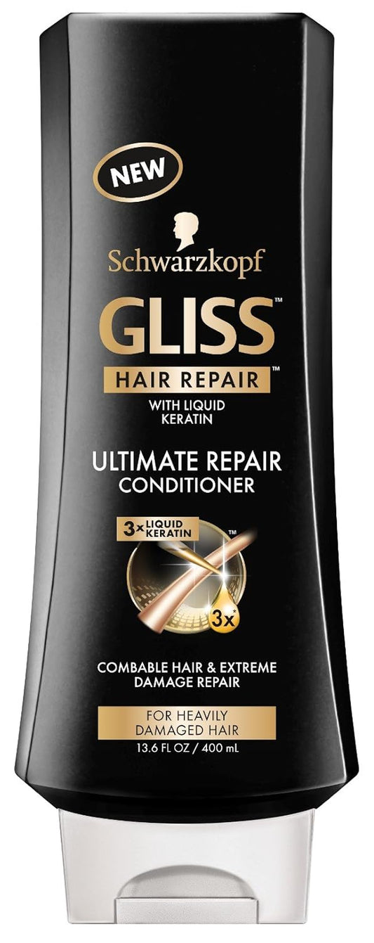 Gliss Conditioner Ultimate Repair 13.6 Ounce (400Ml) : Beauty & Personal Care