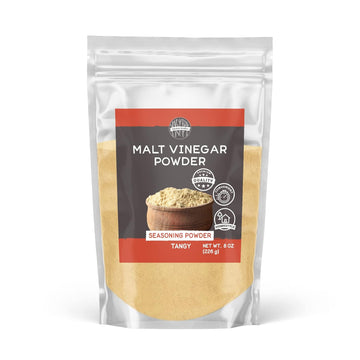 Birch & Meadow 8 Oz, Malt Vinegar Powder, Tangy & Sweet Flavor & Aroma, Easy To Dissolve