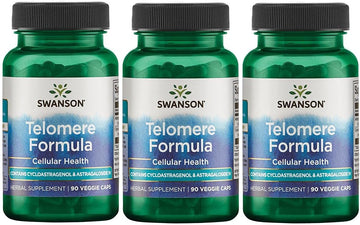 Swanson Telomere Formula 90 Veg Caps 3 Pack