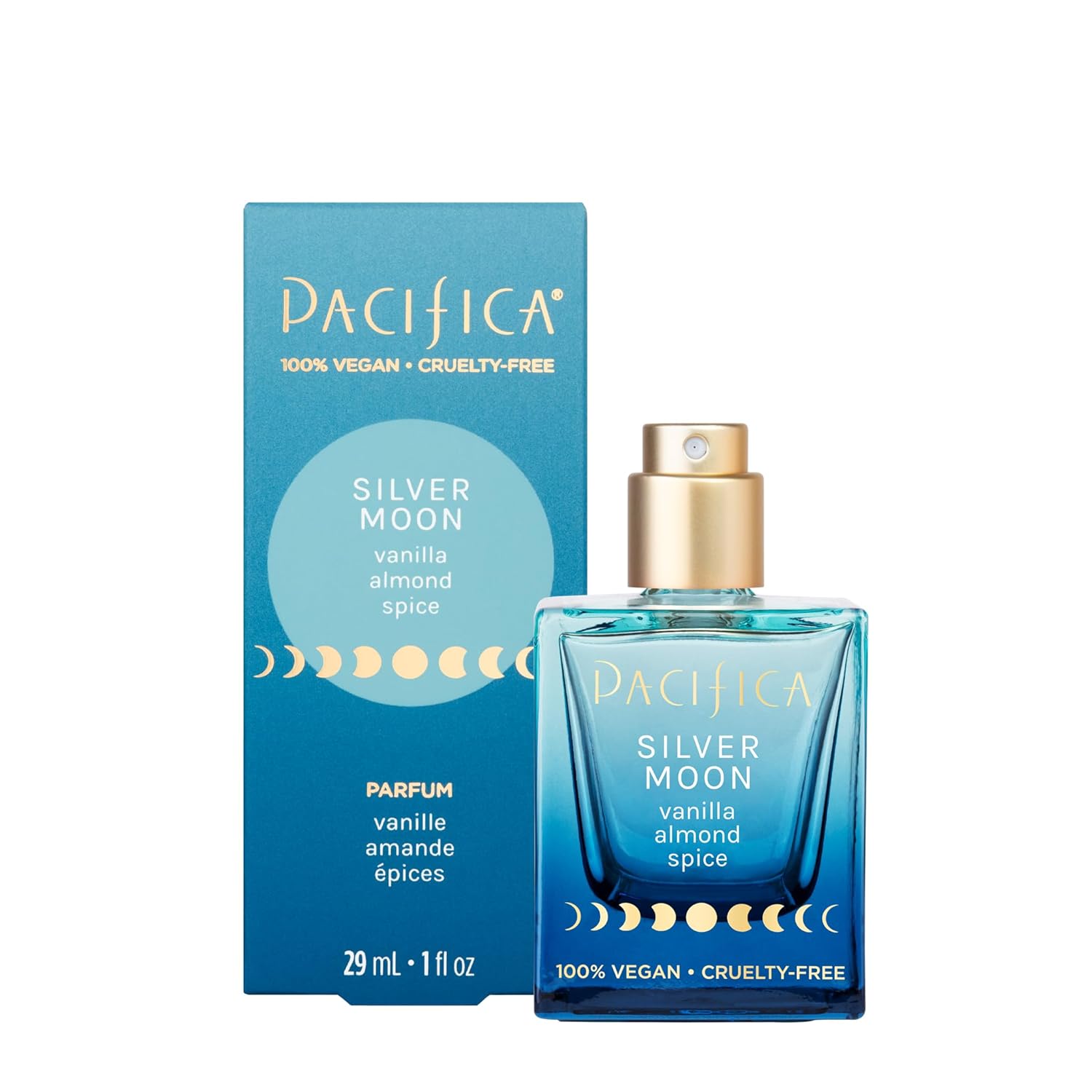 Pacifica Moon Perfume - Silver Perfume Spray Women 1Fl Oz (Packaging May Vary)