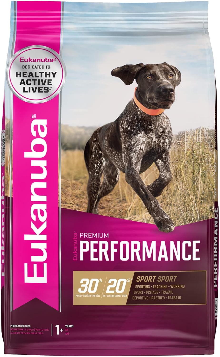 Eukanuba™ Premium Performance 30/20 Sport Dry Dog Food, 40 Lb