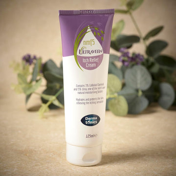 Dermatonics Ultraveen Itch Relief Cream - A Gentle, Perfume And Paraben-Free Formula With Finnish Colloidal Oatmeal | Relief And Comfort For Eczema And Psoriasis-Prone Skin | 125 Ml