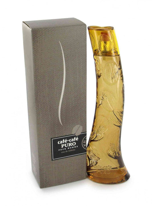 Cafe Cafe Puro Pour Homme By Cofinluxe 100Ml 3.4Oz Edt Spray : Eau De Toilettes : Beauty & Personal Care