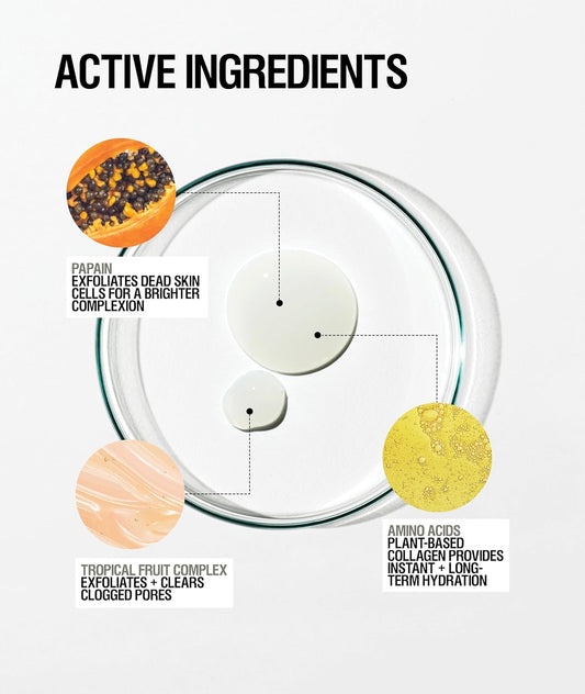 Grown Alchemist Enzyme Exfoliator - Exfoliating Face Wash, Sweet Almond - Natural Oils Facial Exfoliant With Papaya Enzymes & Vitamin C, Revitalises, Brightens, Sooths - Hydrating Face Wash 75 Ml