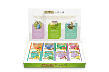 Twinings Self Care Wellness Variety Gift Box Sampler, 40 Tea Bags To Soothe Your Body And Mind, Herbal And Green Tea For Energy, Sleep, Glow, Enjoy Hot Or Iced | Perfect For Mother'S Day