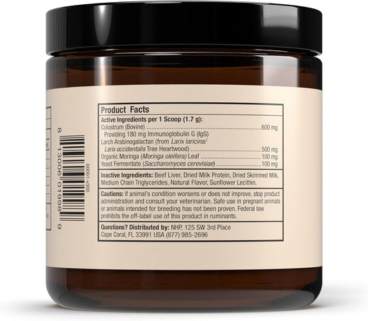 Bark & Whiskers Immune Support, 3.5 Oz. (102 G), 60 Scoops, Supports Liver & Digestive Health, Veterinarian Formulated, Non-Gmo, Dr. Mercola