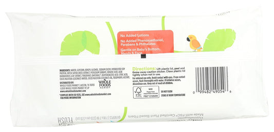365 By Whole Foods Market, Coconut Baby Wipes, 64 Count