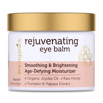 Usda Organic Eye Moisturizer Cream - Rejuvenating And Nourishing Age Defying Under Eye Balm - Natural Eye Cream For Sensitive Skin With Jojoba Oil, Agran Oil For Puffiness, Fine Lines And More