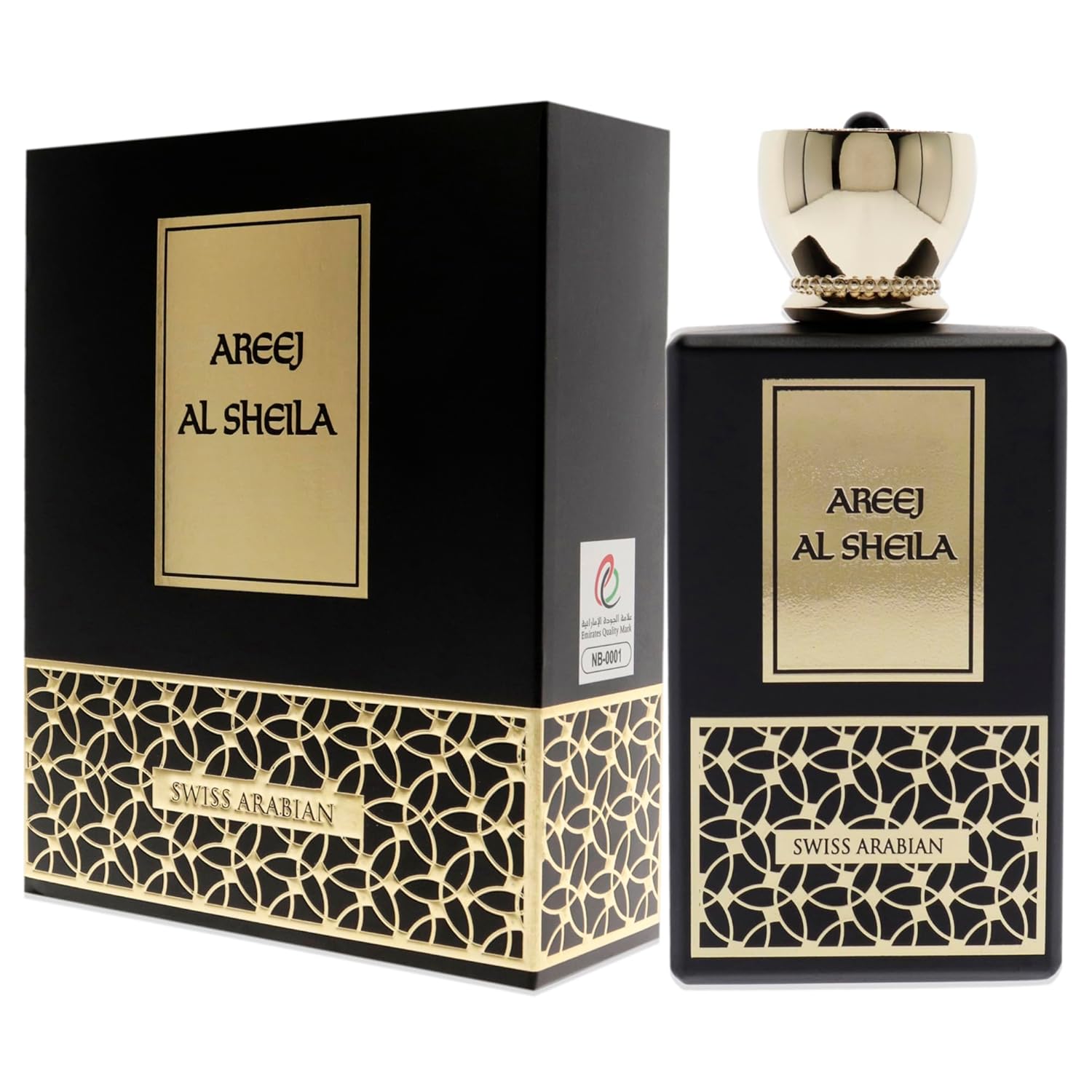 Swiss Arabian Areej Al Sheila - Luxury Products From Dubai - Long Lasting, Addictive Personal Edp Spray Fragrance - Seductive Signature Aroma - 3.4 Oz : Beauty & Personal Care