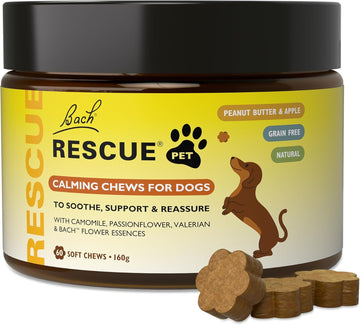 Rescue Pet Calming Dropper 10Ml For Dogs & Cats, Natural Flower Essences, Separation, Fireworks, Travel, Thunder, Loud Noises, Calming For Dogs, Cats, & Other Pets