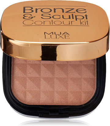 Makeup Academy Bronze And Sculpt Contour Kit - Light/Medium - Mua Luxe 20 G