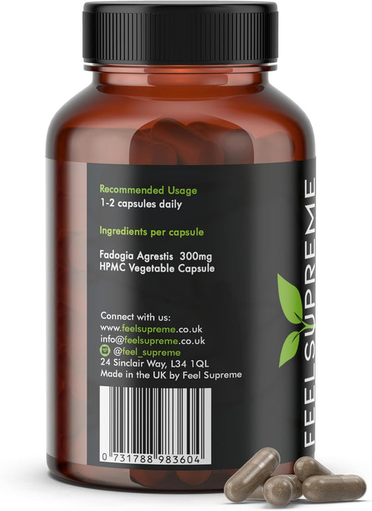 Fadogia Agrestis Extract 100% Natural | 90 Capsules | Supports Men'S Health Athletic Performance Energy Boost Muscle Recovery & Muscle Building Supplement