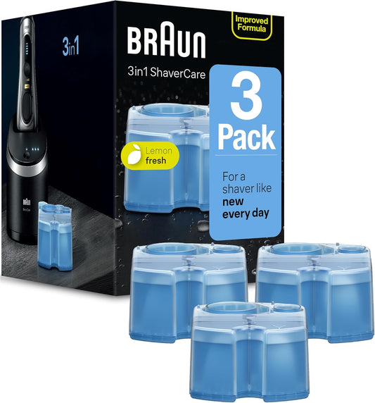 Braun Clean and Renew Refill Cartridges CCR, 3 Pack : Amazon.co.uk: Health & Personal Care