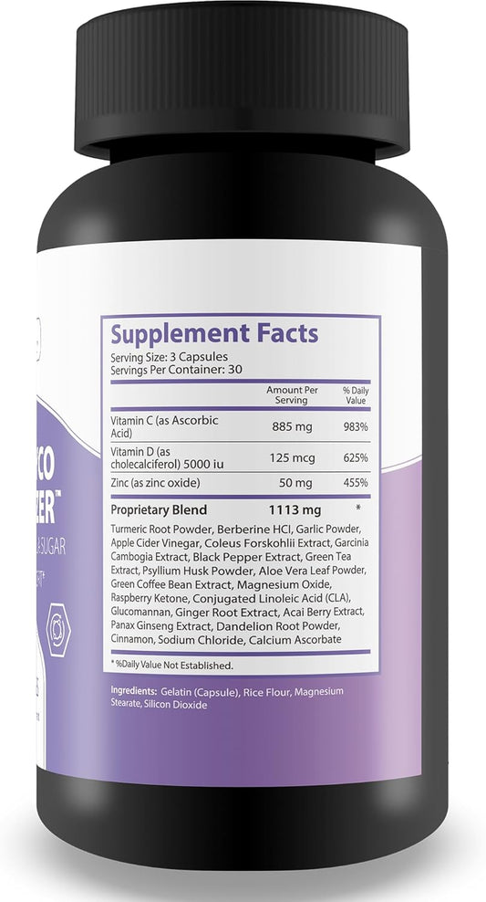 Pro Glyc0 Optimizer - Our Best Sugar Health Support Supplement - Our Best Overall Blood Health & Blood Circulation Support Supplement - Natural Blood Balance Blood Booster Pills
