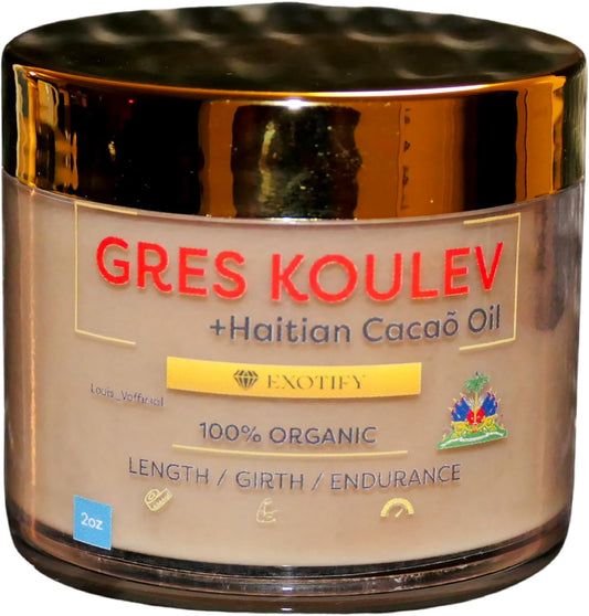 Gres Koulev Haitian Cacao Oil 100% Organic (1 Oz)