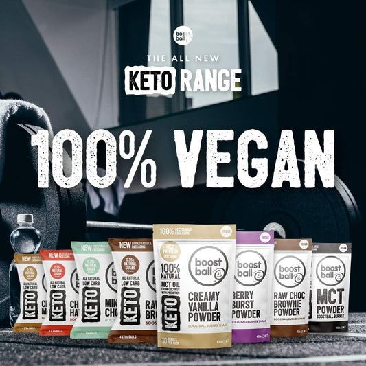 Boostballs Keto Shake, Ready To Drink Chocolate Brownie Shake, Vegan, Keto, Low Sugar Shake, Pack Of 12, 310 Ml