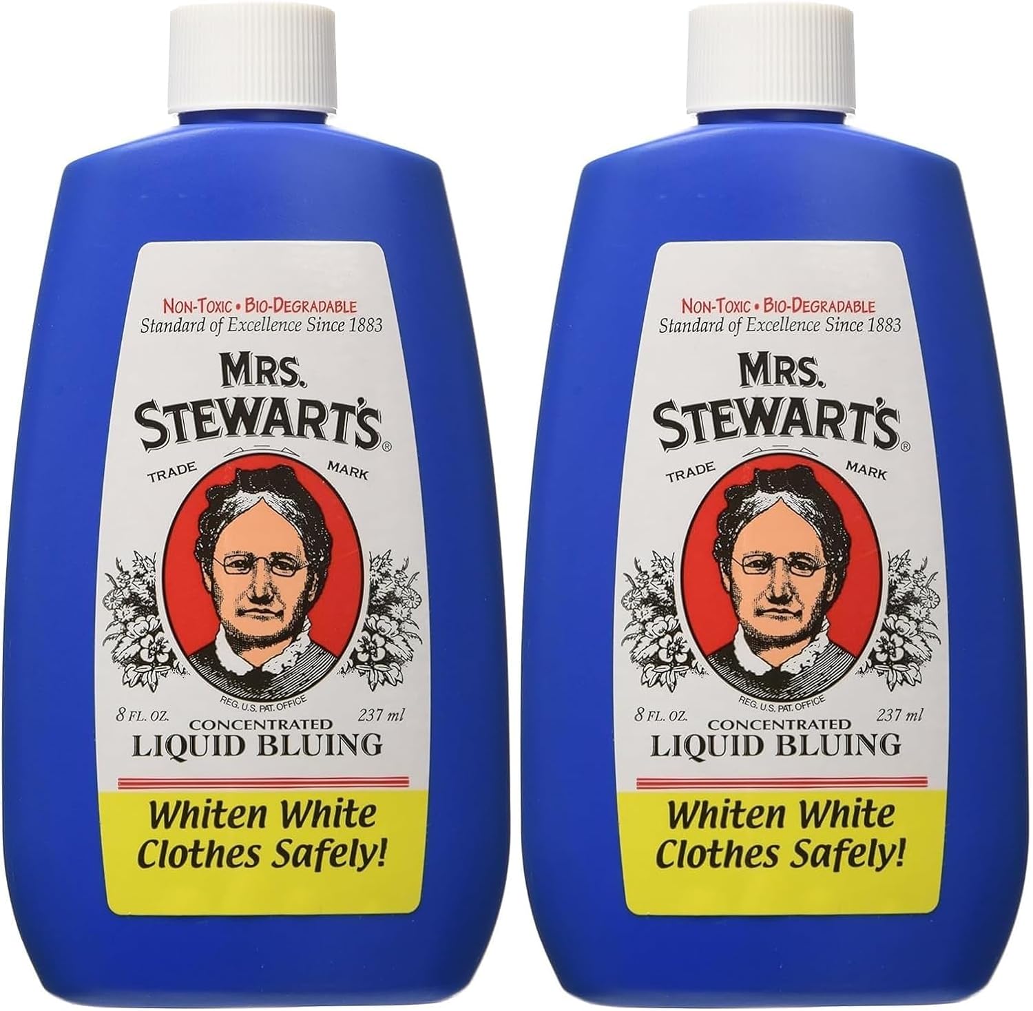 Mrs. Stewart's Concentrated liquid bluing , 8 ounce (Pack of 2)