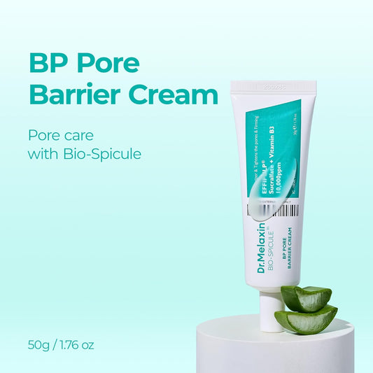 Bp Barrier Cream 50G, 1.76 Oz. | Bio Spicule Stimulating Pore Roots, Pore Tightening, Provision Of Skin Elasticity