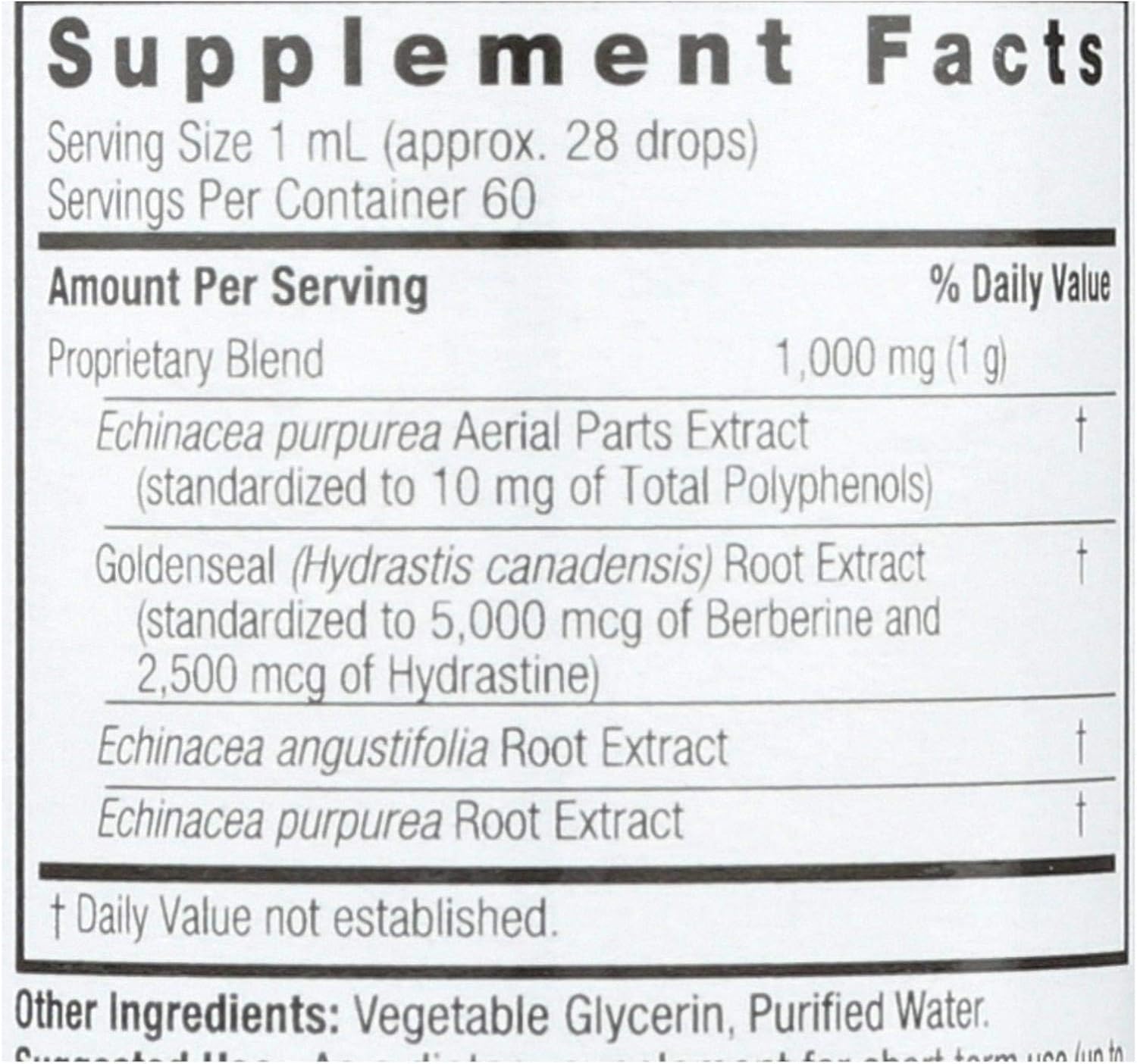 Natures Answer Afs Ehcinc&Gld.Seal