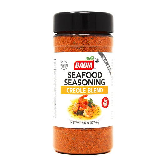 Badia Seafood Seasoning Creole Blend, 4.5 Ounce (Pack of 6)