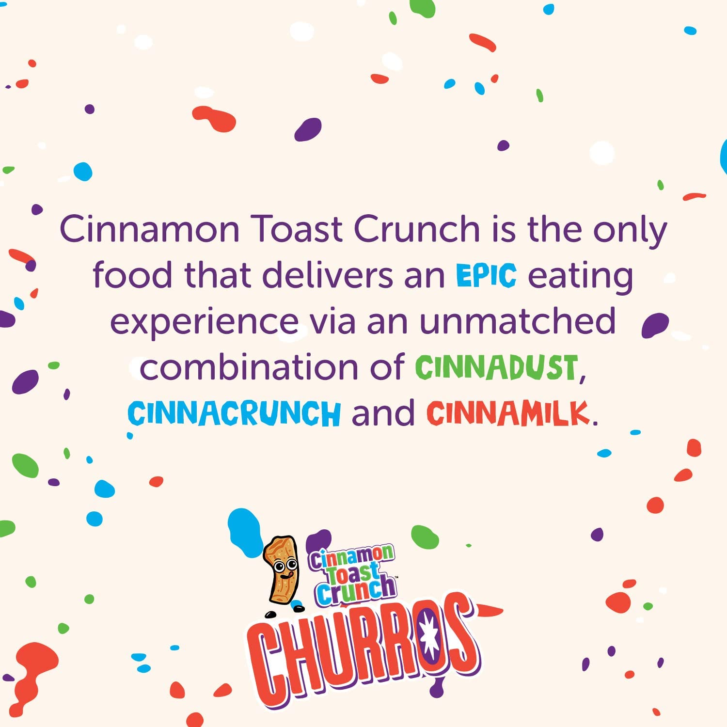 Original Cinnamon Toast Crunch Breakfast Cereal, 12 OZ Cereal Box