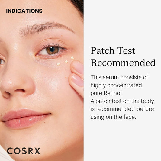 Cosrx The Retinol 0.3 Cream, Anti-Aging Face Cream With Highly Concentrated Retinol For Fine Lines, Wrinkle Reduction, Skin Renewal, Firming And Brightening, Safe For Eye And Neck Korean Skincare 20Ml