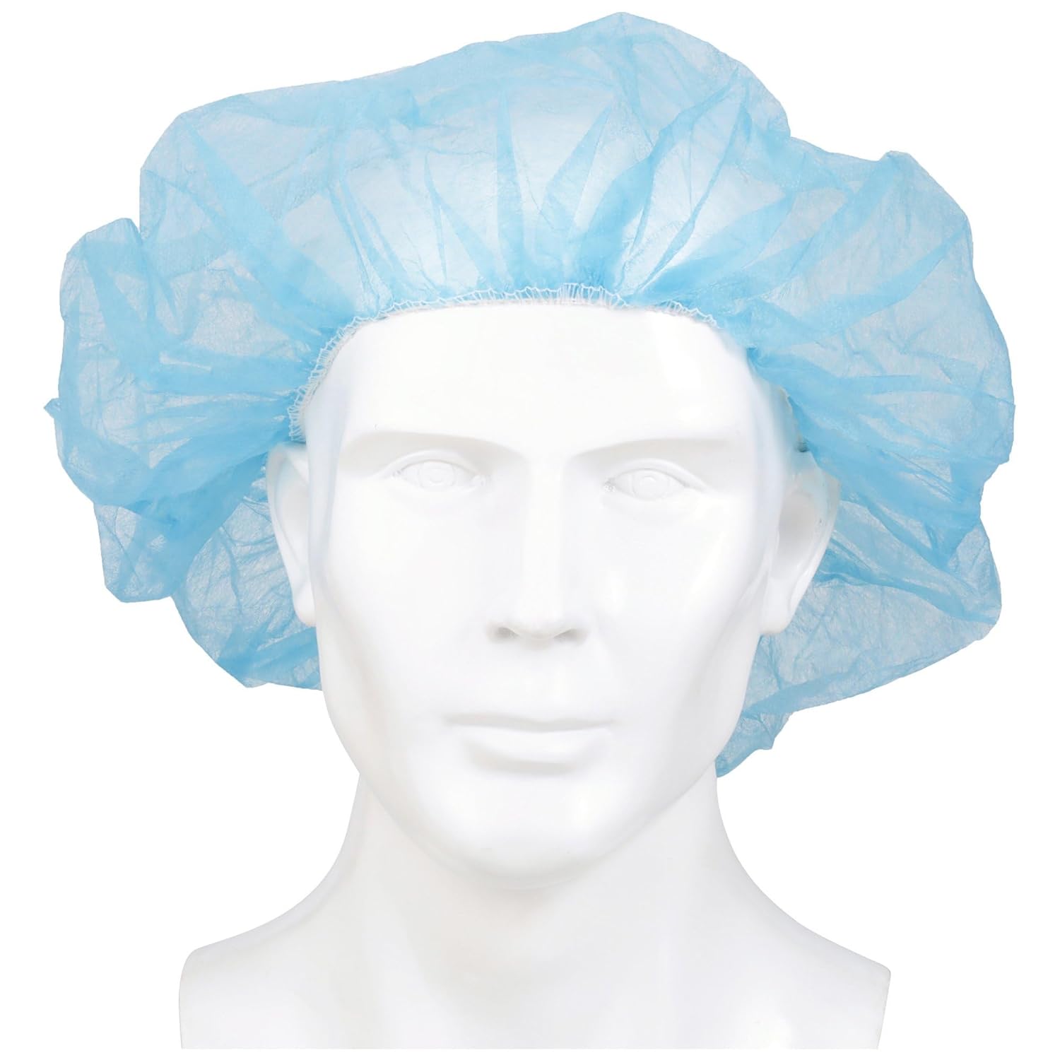 Mckesson Surgical Caps For Women Or Men, Elastic Closure Bouffant Cap - Disposable Hygienic Hair Cover - 24 In, 100 Count