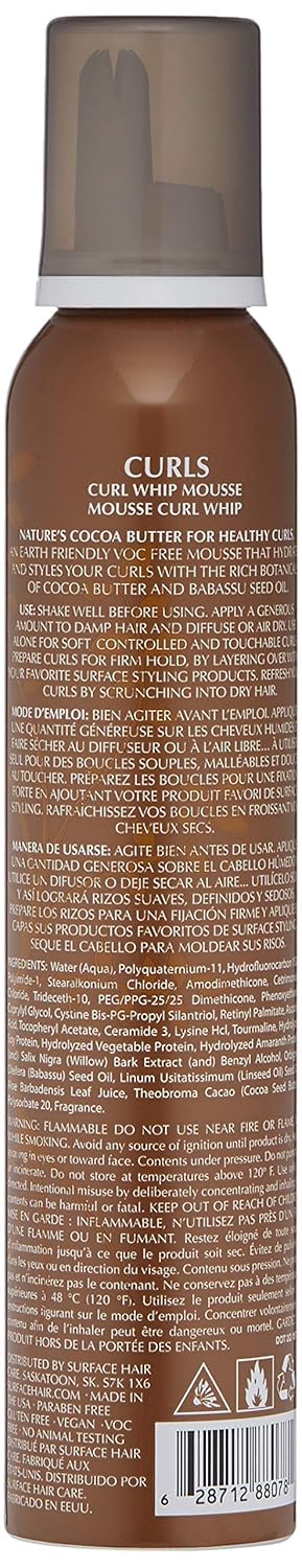 Surface Hair Curls Whip Leave In Conditioner, 5.5 Oz