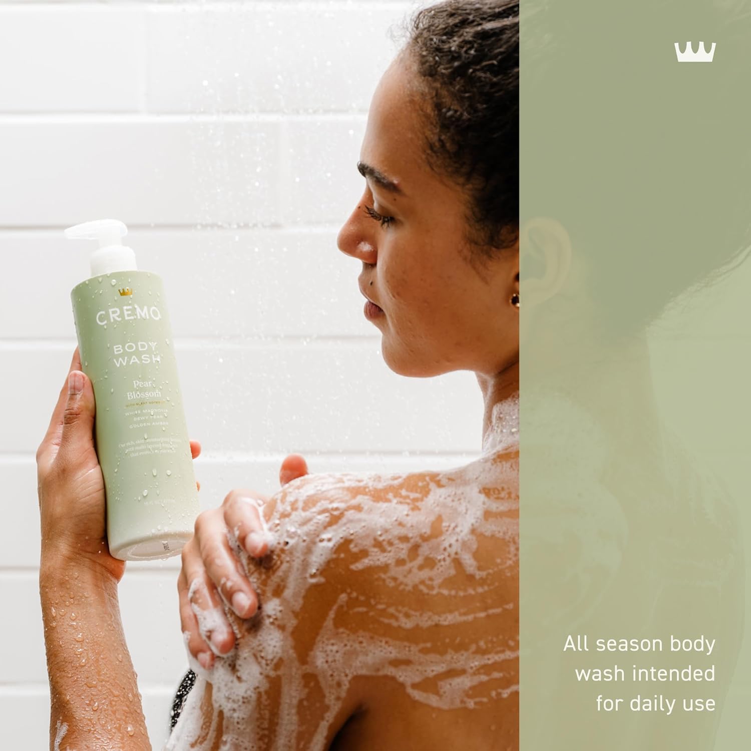 Cremo Wild Iris Musk Skin Moisturizing Body Wash For Women, Notes Of Citrus Sorbet, Wild Iris, And Fluffy Musk, 16 Fl Oz : Beauty & Personal Care