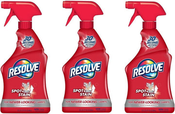 Resolve Carpet Spot & Stain Remover, 22 fl oz Bottle, Carpet Cleaner (Pack of 3)