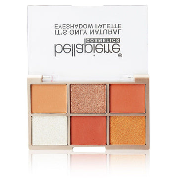 Bellapierre It’S Only Natural Eyeshadow Palette | Highly Pigmented, Long Lasting, And Blendable | Matte & Shimmer Shades | Hypoallergenic And Paraben-Free