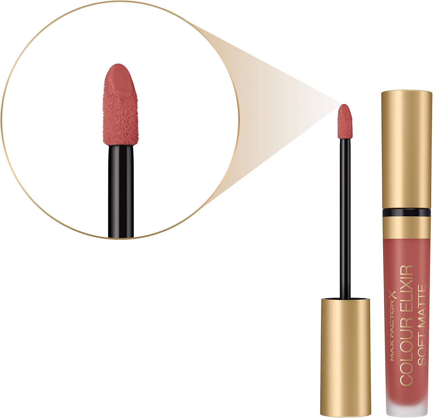 Max Factor Colour Elixir Soft Matte 010 Muted Russet 4 ml : Amazon.co.uk: Beauty