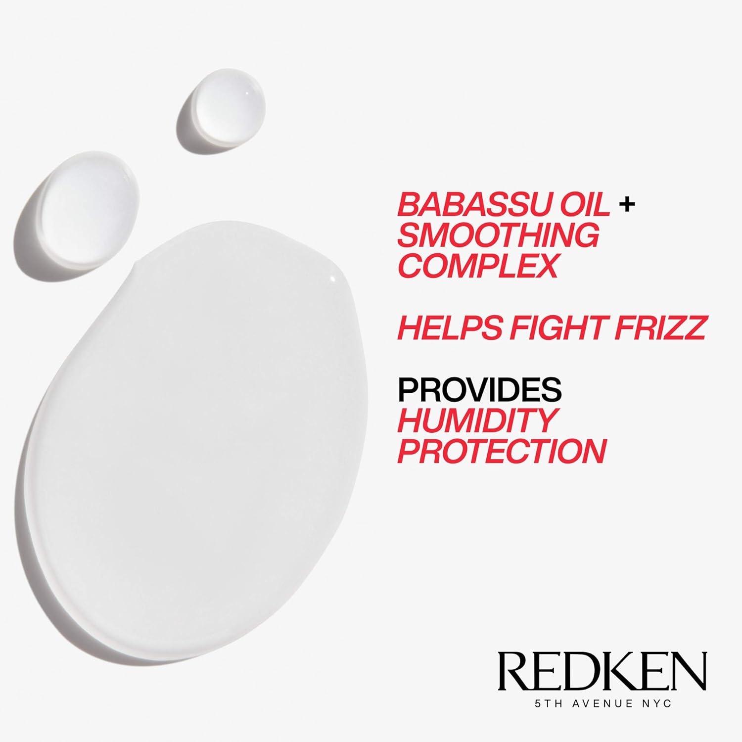 Redken Frizz Dismiss Instant Deflate Oil-In-Serum | For Frizzy Hair | Enhances Smoothness & Shine | With Babassu Oil | Sulfate Free | Packaging May Vary, 4.2 Fl Oz : Beauty & Personal Care