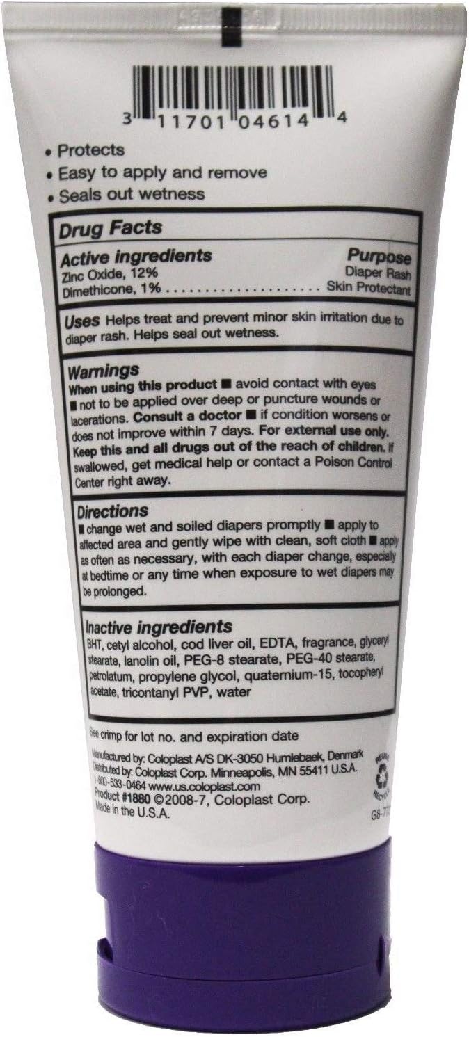 Baza Protect Moisture Barrier Cream, Unscented, 5 Oz. 1880 (Case of 12) : Baby