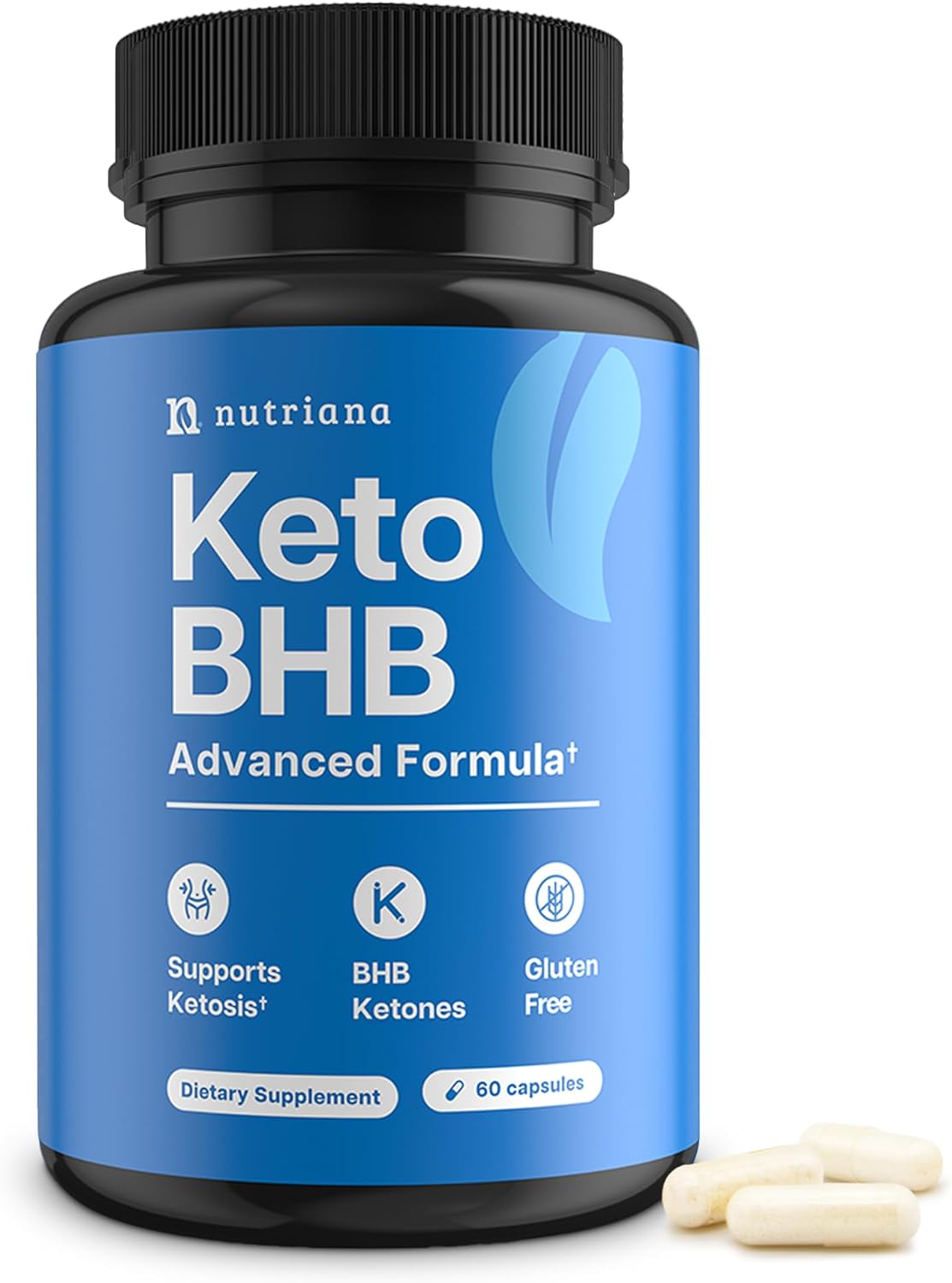 Keto Bhb Exogenous Ketones For Men & Women - Keto Supplements For Mental Clarity & Focus - Keto Burn - Keto Fat Burner - Keto Pills Carb-Free Energy For Muscle - Key To Keto Diet - Ketosis Support